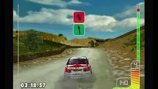 Colin McRae Rally PS1 Playstation 1 - (Gameplay) 