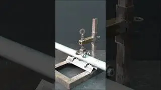 This Pipe Jig Saves HOURS of Cutting Work #metalworking #tooltricks #shorts