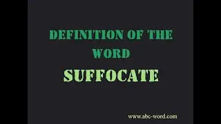 Definition of the word 