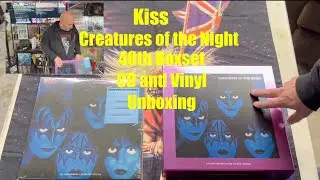 KISS Creatures of the Night 40th anniversary box set and triple LP Vinyl unboxing