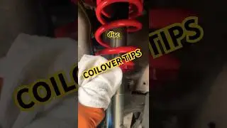 Coil-over installation tip #viral #tips #tutorial #tutorial #audi