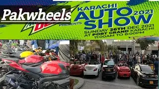 Pakwheels Auto Show Karachi 2021 Port Grand  by Kpbs family ||