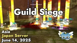 Guild Siege (Japan Server) June 14, 2025 | Flyff Universe