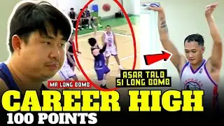 CAREER HIGH 100 POINTS! ASAR TALO SI MR LONG BOMB! TINABLAN NG HIYA LAGLAG NA SA ELIMINTION!