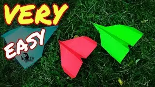 How to Make a Paper Airplane / kids toy