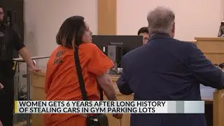 New Mexico woman sentenced for stealing cars from gym parking lots