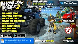 beach buggy racing 2 mod apk v2025.12.09 | new bodykits, unlimited money and unlock all cars