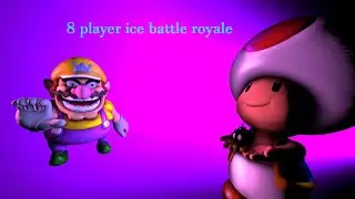 Mega Mario Party | 8 Player ice battle royale (Mario Party 7)