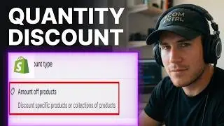 How To Make Quantity Discount On Shopify (2026) | Discount Settings