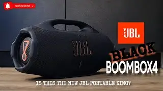 JBL Boombox 4 Black🔥200w🔥 - Unboxing, Bass test