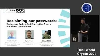 Reclaiming our passwords: Protecting End-to-End Encryption from a Malicious Zoom Server (RWC 2024)