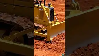 🤖 AI SIMULATION: Perfect Precision! RCE Bulldozer Fine Grading #shorts