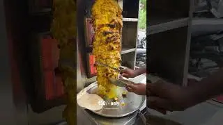 India&rsquo;s First Green Shawarama 🤩For ₹50/- only😱 in Amravati #streetfood #ashortaday #shorts