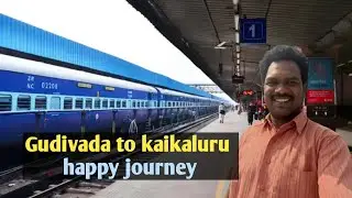 Gudivada to kaikaluru travelling watching video  