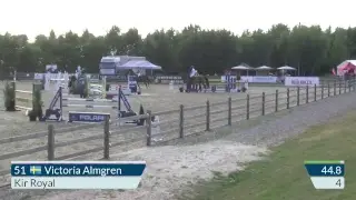 Baekgarden unghestechampionat i springning 2018 klasse 26