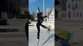 World Record of most SPINS on stilt skates #shorts