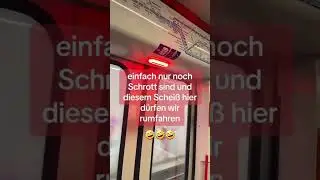 🚝🙈😅🇩🇪 #bahn #deutschebahn #lustig