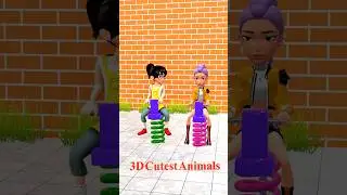 Nick |Show Speed On Spring Swing Funny Animation Moments #funny #shorts