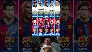 ⚔️  Players who switched between Bar&ccedil;a and Madrid? Alonso, Saviola, Eto&rsquo;o, Ronaldo, and Figo!  🔄