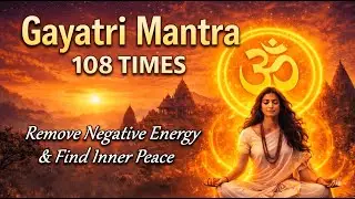 📿 Gayatri Mantra 108 Times 🙏 | Remove Negative Energy & Find Inner Peace ✨