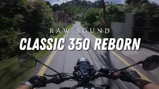 Relaxing Bike Ride with Raw Engine Sound | Classic 350 Reborn