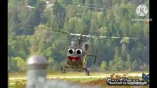 preview 2 doodles helicopters. doodles are flying and singing.