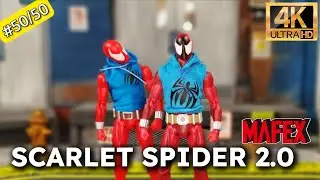 Распаковка и обзор фигурки MAFEX Scarlet Spider 2.0 1/12 #mafex #spiderman #marvel