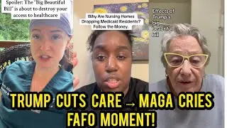 Избиратели MAGA FAFO: Трамп сокращает Medicaid и Medicare, теперь они страдают