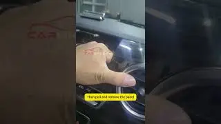 How to Remove Center Console and Radio of Mercedes V-class Vito