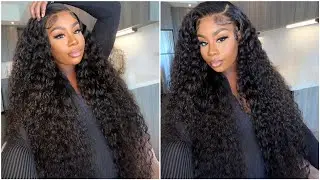 32 INCH WIG 🔥 |  WATER WAVE WIG INSTALL 🔥 | ASTERIA HAIR