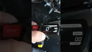 Как изменить км/ч на мили/ч на Surron Light Bee #surron #ebike #lightbee