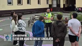 ELEVII DIN ARAD AU DIRIJAT CIRCULAȚIA