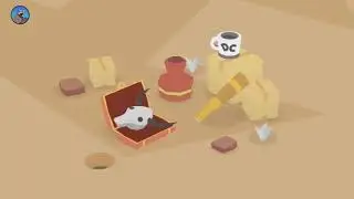 Pup's Odyssey Achievement Donut County - Release the hot air balloon.