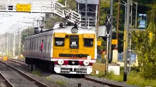 patrolling special train| Lockdown Time | BDC-kWAE  small Emu smoothly passing railway gate || ER ||
