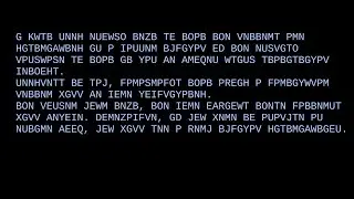 How to Break a simple substitution cipher