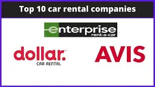 Top 10  car rental companies