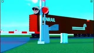 Railroad crossing malfunction | Roblox