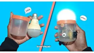 How to make powerfull emergency light at home / Smart Repair ll#smartrepair