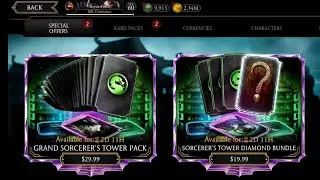 Sorcerers Tower Diamond Bundle Pack Opening + Brutality Review - MK Mobile | Stryder Force