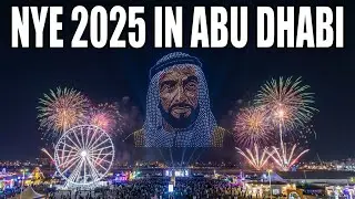 NYE 2025 in Abu Dhabi 🇦🇪 | Sheikh Zayed Festival Fireworks & Celebrations 🎆