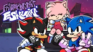 Friday Night Funkin' Sonic Shadow and Amy Mod