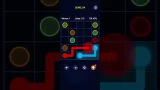 Max Level Pro Light Connect Puzzle Gameplay  (iOS - Android) Shorts # 24