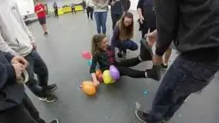 Can you make a seat out of balloons?