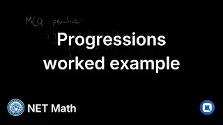 NET Math (Pre-Engineering) | Progressions: MCQs | Qalam Counseling
