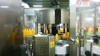 18 heads OPP labels hot melt glue labeling machine 18000BPH