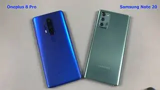 OnePlus 8 Pro 5G vs Samsung Note 20 Speed Test, Display Test
