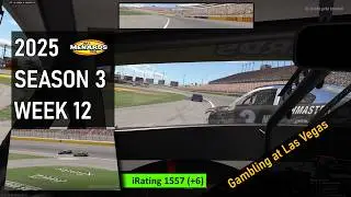Winning a Fast Repair at Las Vegas ARCA iRacing Season 3 2025 Week 12