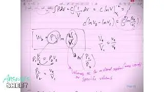 Thermodynamics | Moving Boundary Work equations | Answers Sheet