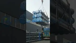 Rubber Liner Pipes Shipment #shorts #evergreen #foryou #mining #miningindustry #metallurgy #mines