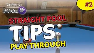 Straight Pool - Playthrough - Virtual Pool 4